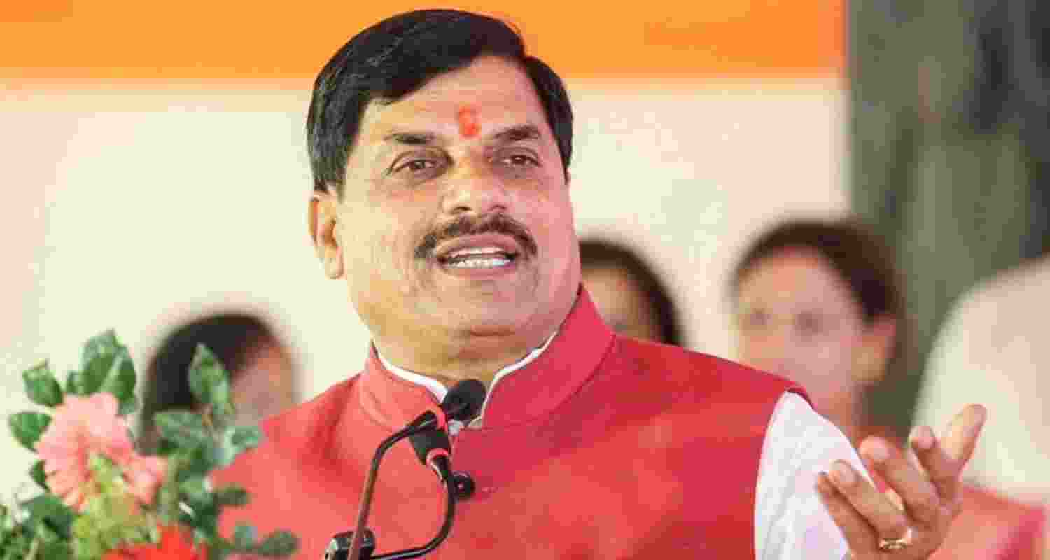 Madhya Pradesh CM Mohan Yadav - file image. Madhya Pradesh CM Mohan Yadav - file image.