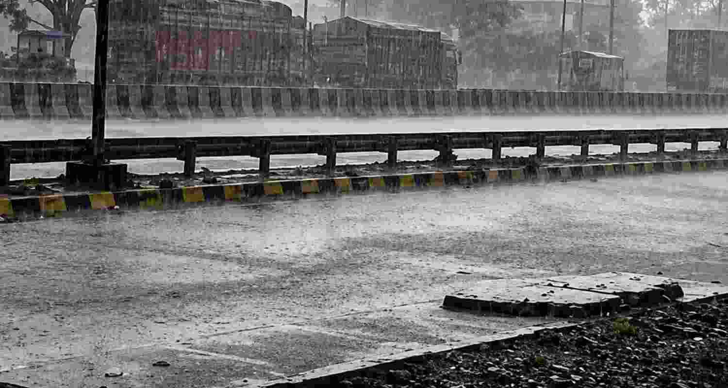 Heavy rain across Madhya Pradesh. Heavy rain across Madhya Pradesh.