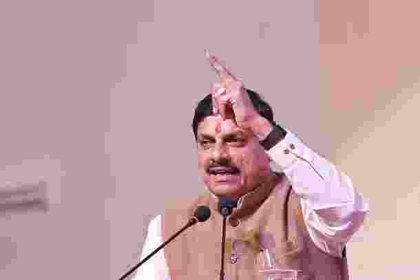 CM Yadav slams Congress for "eating others' benefits" in Maha polls CM Yadav slams Congress for "eating others' benefits" in Maha polls