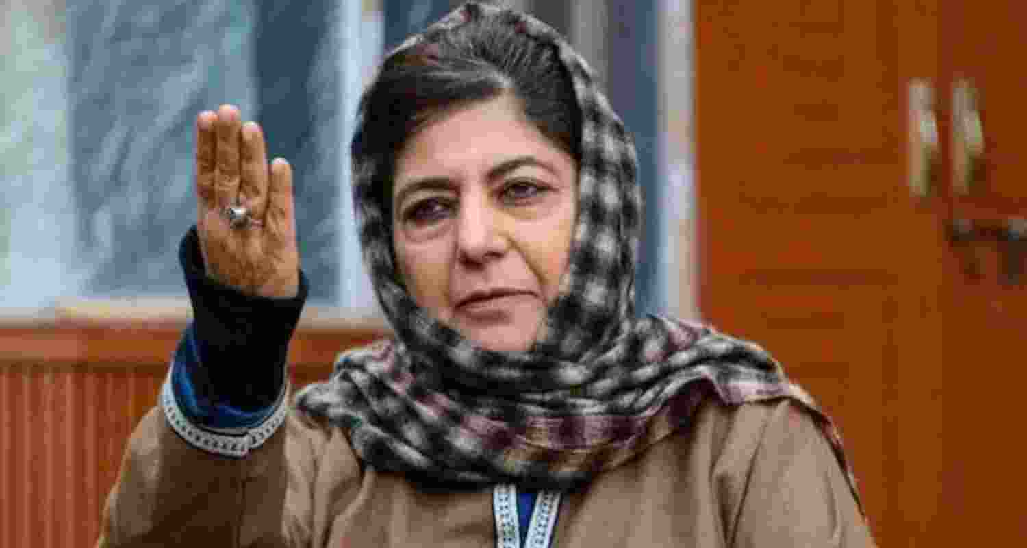 Jammu and Kashmir People’s Democratic Party (PDP) president Mehbooba Mufti. Jammu and Kashmir People’s Democratic Party (PDP) president Mehbooba Mufti.