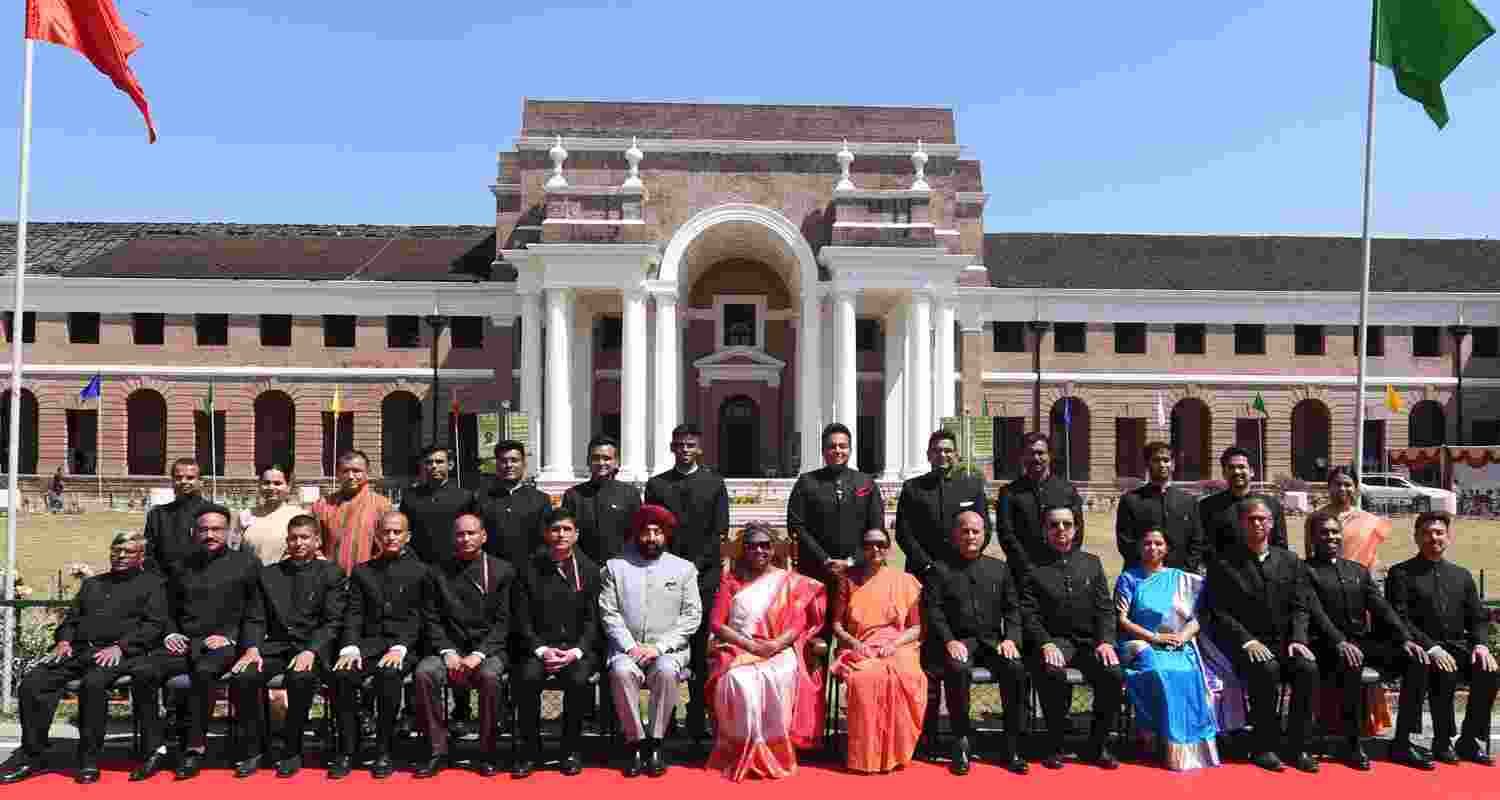 President Droupadi Murmu. President Droupadi Murmu.