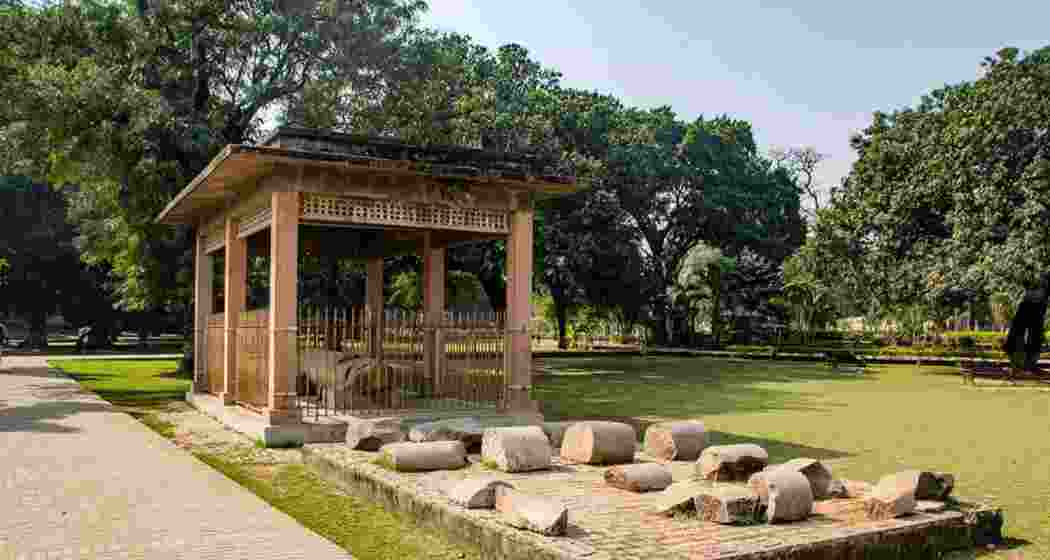 The 80-pillared assembly hall in Patna, once buried under soil, is set to reopen after 20 years. The site is a key part of Mauryan-era history, believed to have hosted Ashoka’s meetings. The 80-pillared assembly hall in Patna, once buried under soil, is set to reopen after 20 years. The site is a key part of Mauryan-era history, believed to have hosted Ashoka’s meetings.