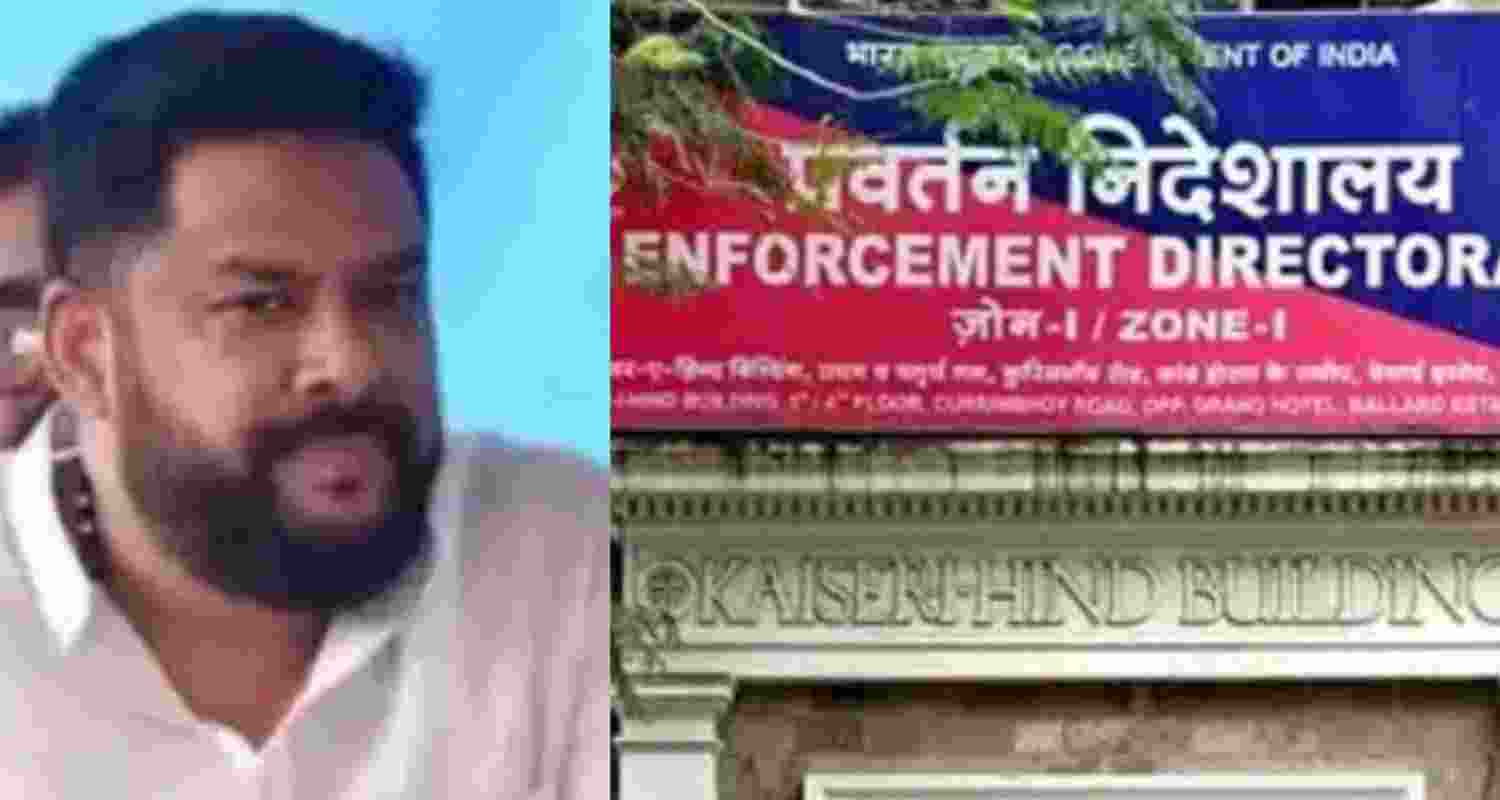 Karnataka Cong MLA 'mastermind' of Valmiki scam: ED
Karnataka Cong MLA 'mastermind' of Valmiki scam: ED