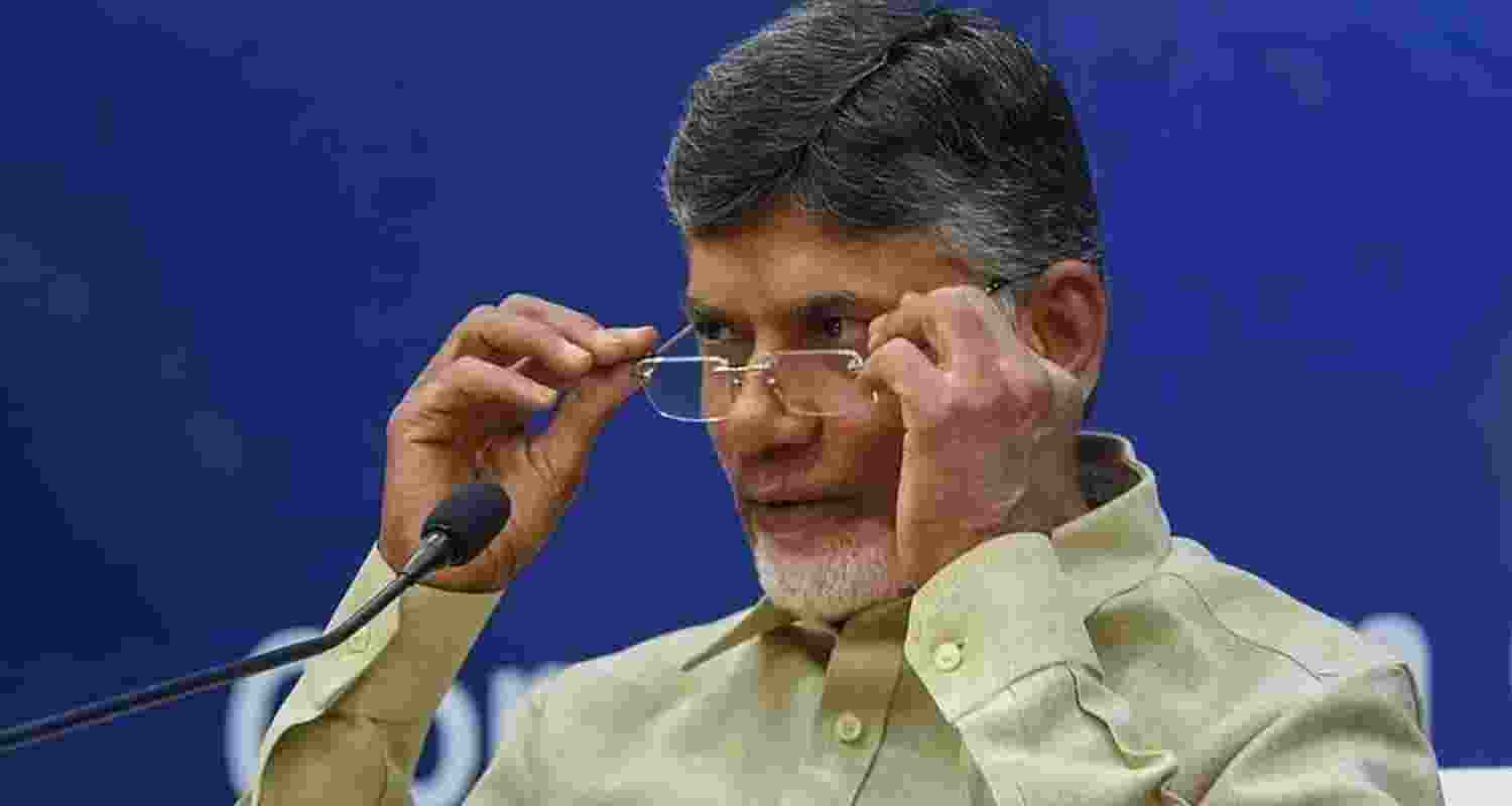 Chief Minister N Chandrababu Naidu. Chief Minister N Chandrababu Naidu.