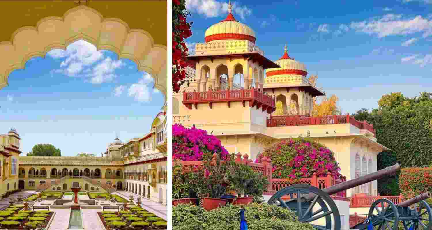 The Rambagh Palace, Jaipur. The Rambagh Palace, Jaipur.