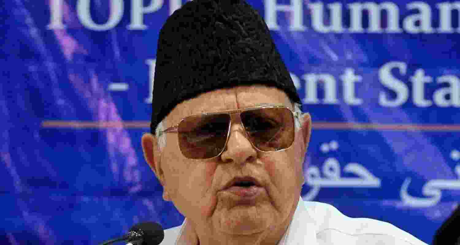 National Conference President Farooq Abdullah. National Conference President Farooq Abdullah.