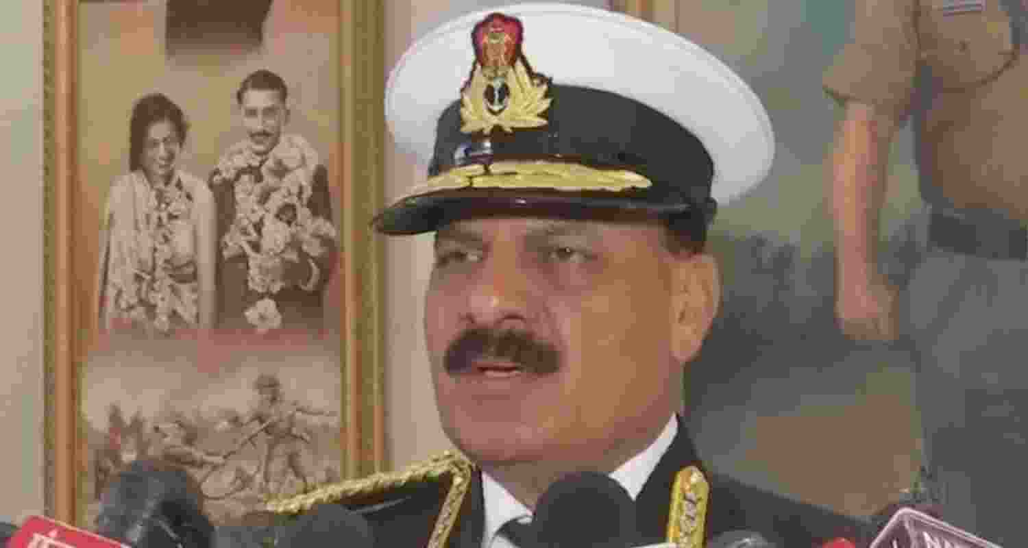 Navy Chief Admiral Dinesh K Tripathi says Operation Sindoor is not over yet. Navy Chief Admiral Dinesh K Tripathi says Operation Sindoor is not over yet.