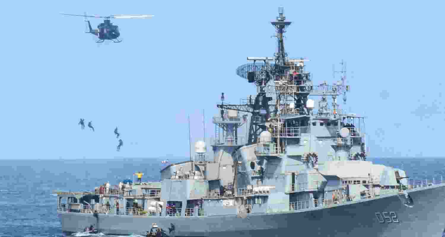 India, Sri Lanka navies conclude exercise SLINEX-25 India, Sri Lanka navies conclude exercise SLINEX-25