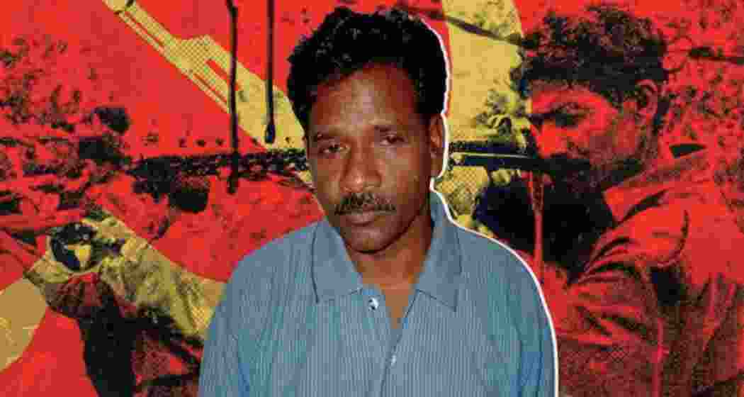A file photo of Misir Besra, the lone surviving Politburo member of CPI (Maoist). A file photo of Misir Besra, the lone surviving Politburo member of CPI (Maoist).