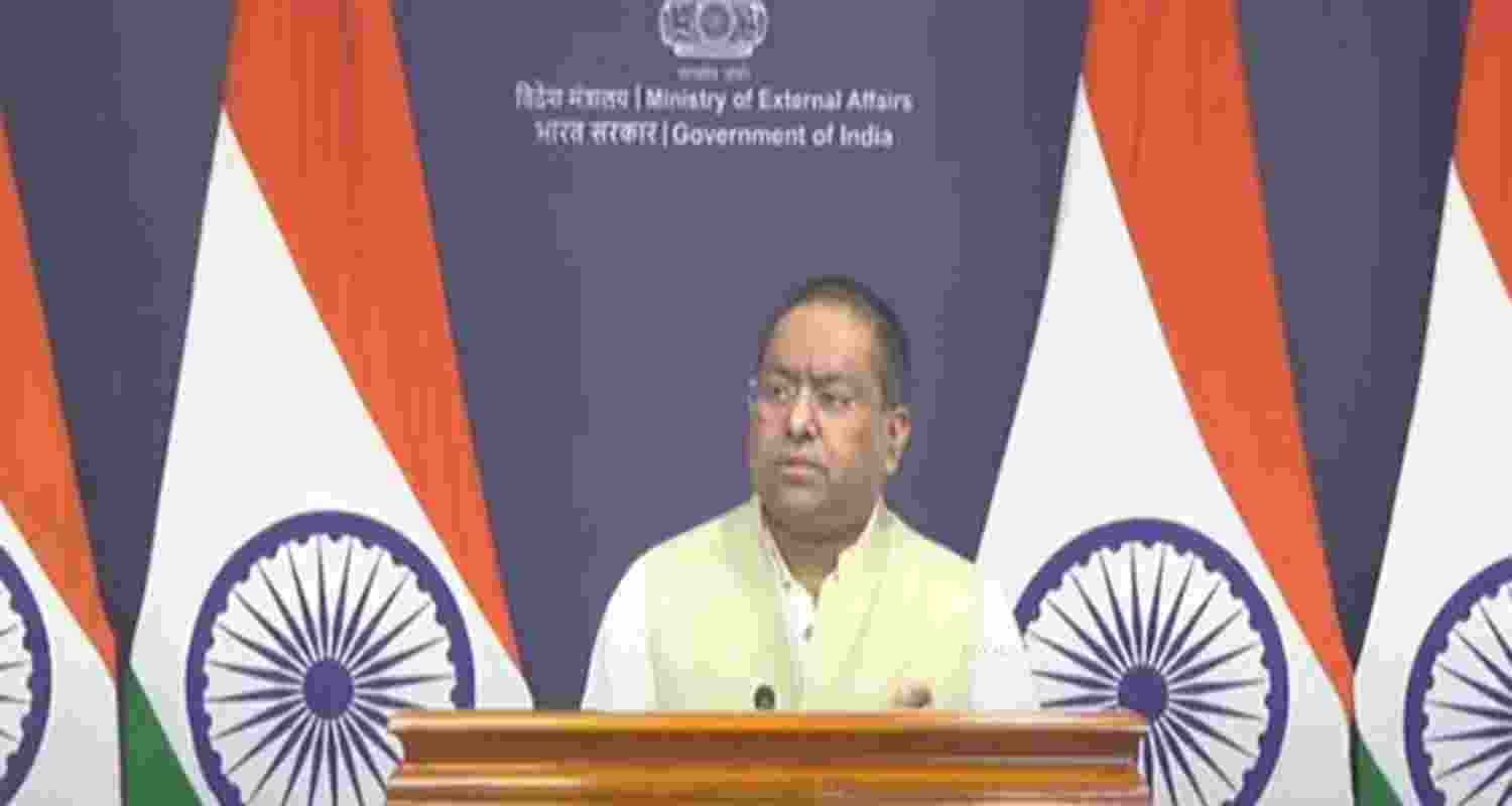 India firm on its stance, terror and talks can't go together: MEA India firm on its stance, terror and talks can't go together: MEA