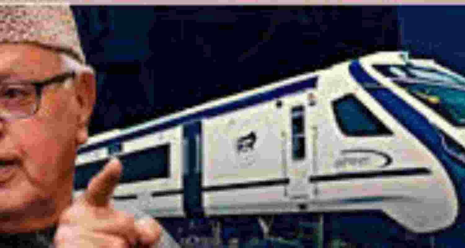 Farooq hails Vande Bharat as bridge 'connecting hearts' Farooq hails Vande Bharat as bridge 'connecting hearts'