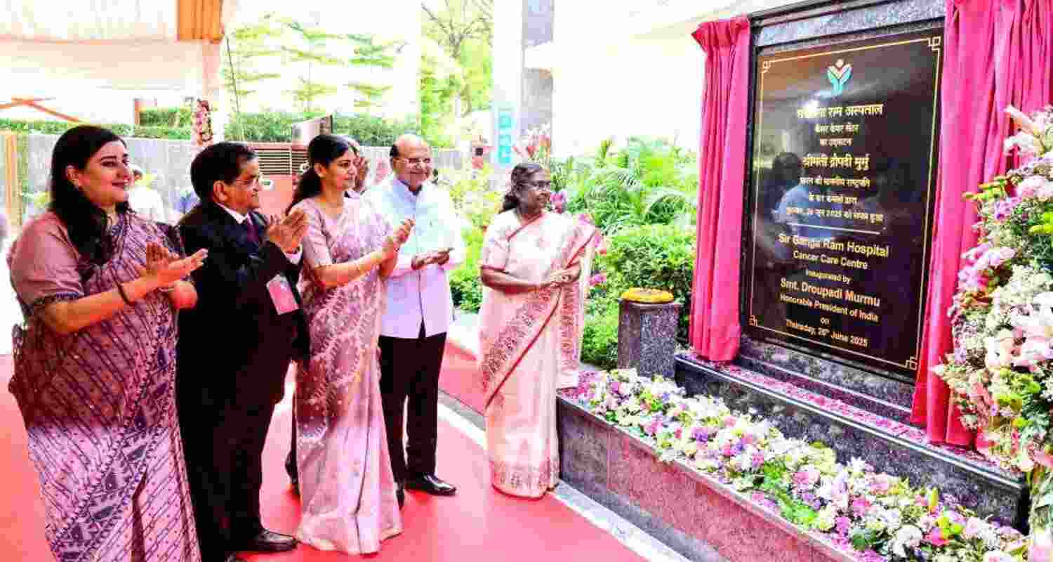 Prez Murmu inaugurates advanced Cancer Care Centre at SGRH Prez Murmu inaugurates advanced Cancer Care Centre at SGRH