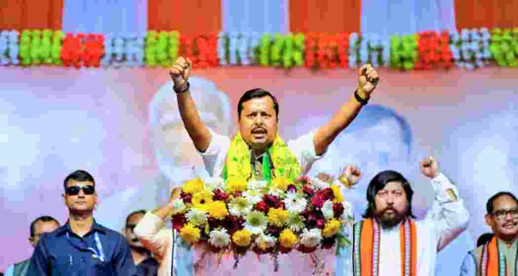 BJP national president Nitin Nabin addresses a rally while flagging off the ‘Poriborton Yatra’ in Cooch Behar on Sunday, a day after publication of West Bengal’s revised electoral rolls. BJP national president Nitin Nabin addresses a rally while flagging off the ‘Poriborton Yatra’ in Cooch Behar on Sunday, a day after publication of West Bengal’s revised electoral rolls.