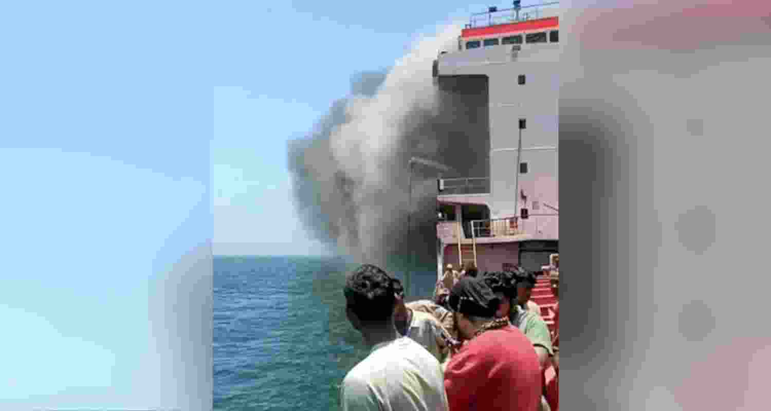 All 24 Indian crew members aboard a Palau-flagged tanker hit off Oman were rescued safely after coordinated efforts by Indian and Omani authorities. All 24 Indian crew members aboard a Palau-flagged tanker hit off Oman were rescued safely after coordinated efforts by Indian and Omani authorities.