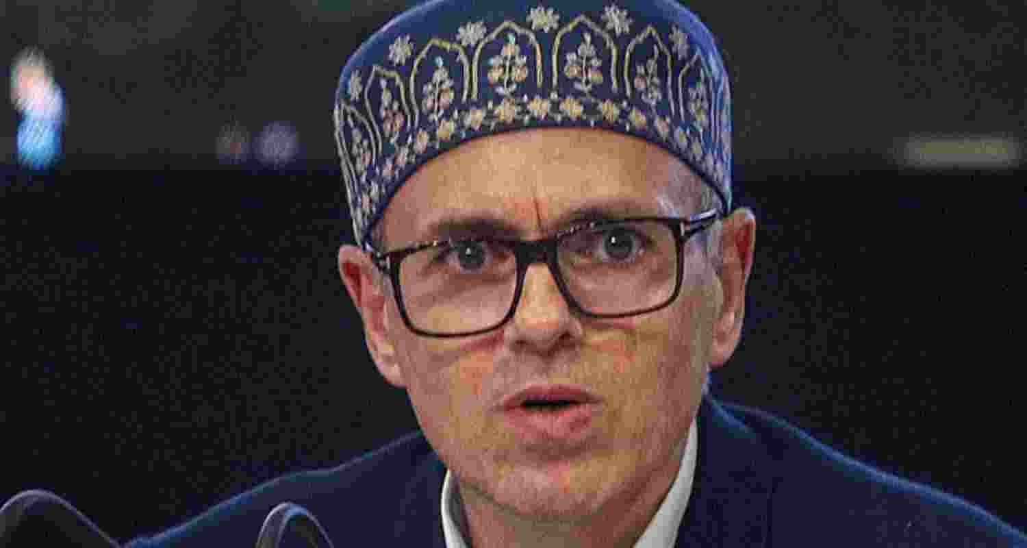 Speaking briefly to the media after offering Eid prayers at the Hazratbal shrine, he said, "Today, I only prayed for an end to this illegal war that has been imposed by the United States and Israel on us.” Speaking briefly to the media after offering Eid prayers at the Hazratbal shrine, he said, "Today, I only prayed for an end to this illegal war that has been imposed by the United States and Israel on us.”