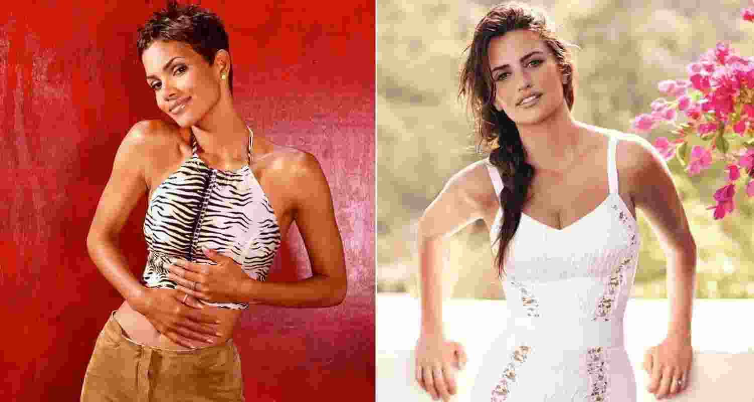 Actors Halle Berry and Penélope Cruz. Images: X Actors Halle Berry and Penélope Cruz. Images: X