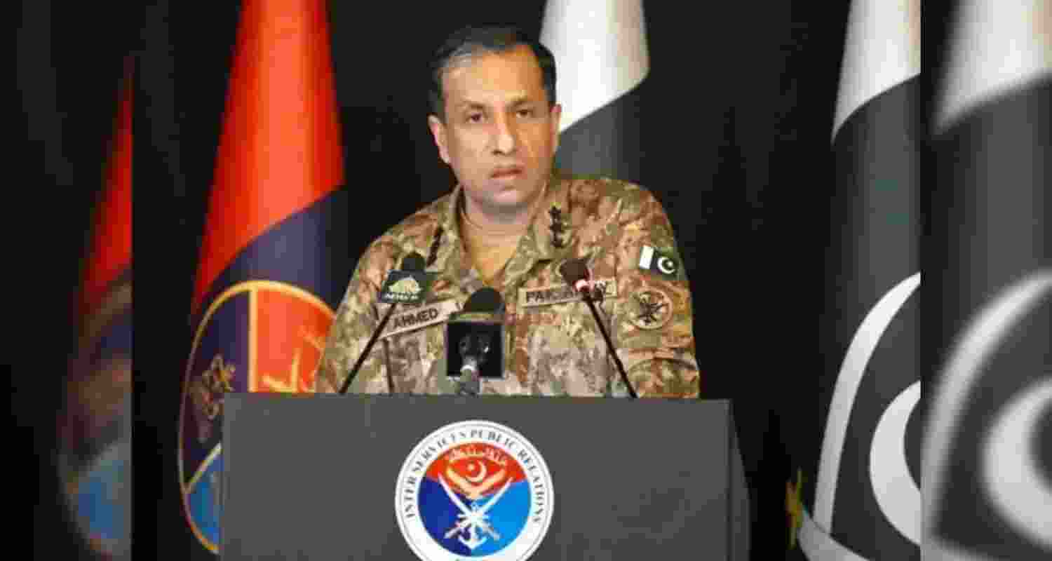 Pakistan military spokesman Lt Gen Ahmad Sharif Chaudhry. Pakistan military spokesman Lt Gen Ahmad Sharif Chaudhry.