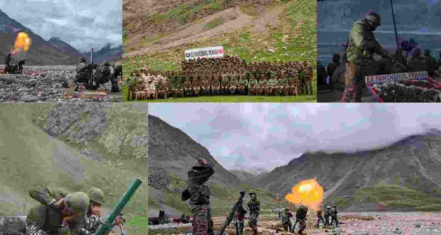Army, SSB, and ITBP conduct a tri-service exercise Army, SSB, and ITBP conduct a tri-service exercise