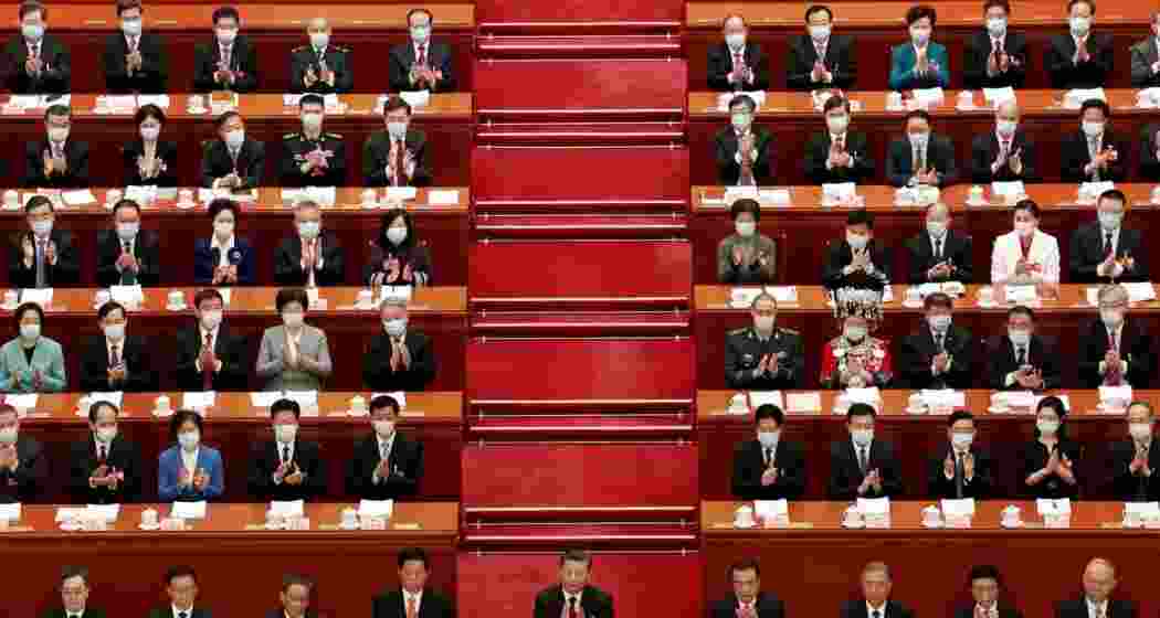 The National People's Congress, often termed the rubber-stamp Parliament for its routine endorsement of laws approved by the ruling Communist Party of China, ended its annual session in less than two weeks. The National People's Congress, often termed the rubber-stamp Parliament for its routine endorsement of laws approved by the ruling Communist Party of China, ended its annual session in less than two weeks.