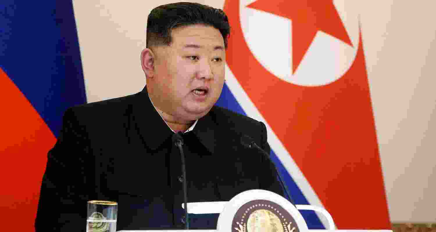 North Korean leader Kim Jong Un. North Korean leader Kim Jong Un.