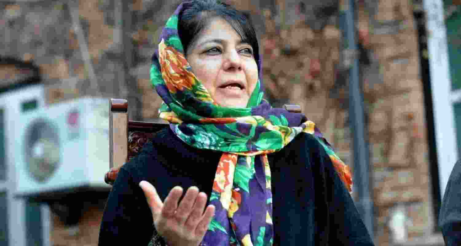 PDP chief Mehbooba Mufti PDP chief Mehbooba Mufti