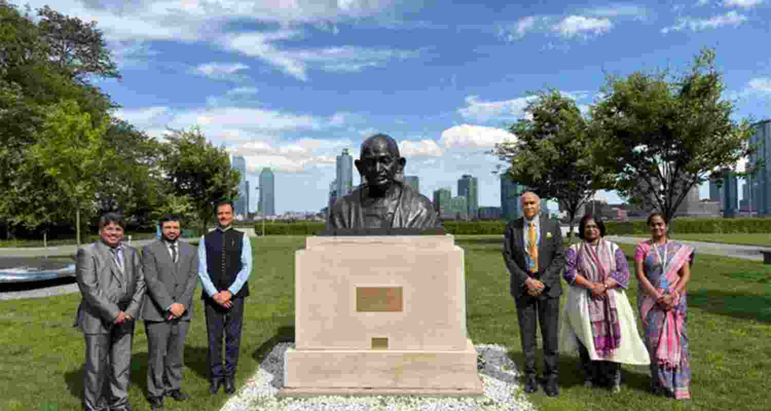 Photo shared by the Indian mission in New York (Photo creditX@IndiaUNNewYork) Photo shared by the Indian mission in New York (Photo creditX@IndiaUNNewYork)