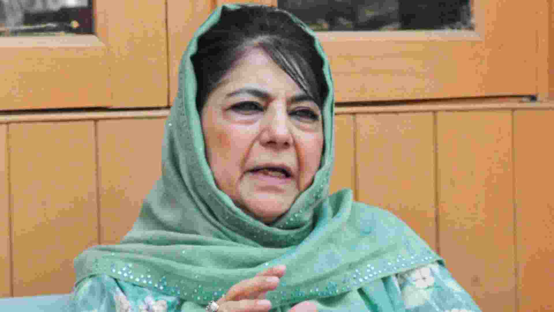 Art 370 abrogation: Mehbooba Mufti says policy completely failed Art 370 abrogation: Mehbooba Mufti says policy completely failed