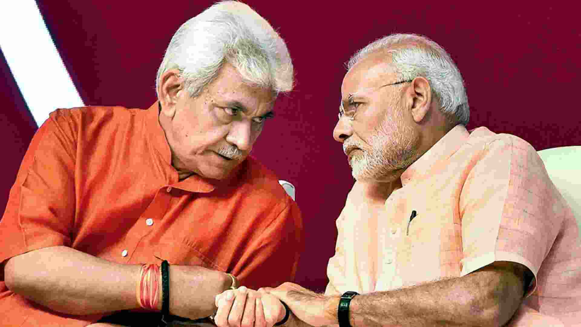 J&K LG wishes PM Modi on birthday,hails his dynamic leadership J&K LG wishes PM Modi on birthday,hails his dynamic leadership