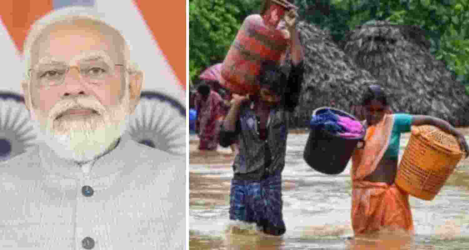 PM Modi assures all help to Andhra Pradesh following heavy rains
PM Modi assures all help to Andhra Pradesh following heavy rains