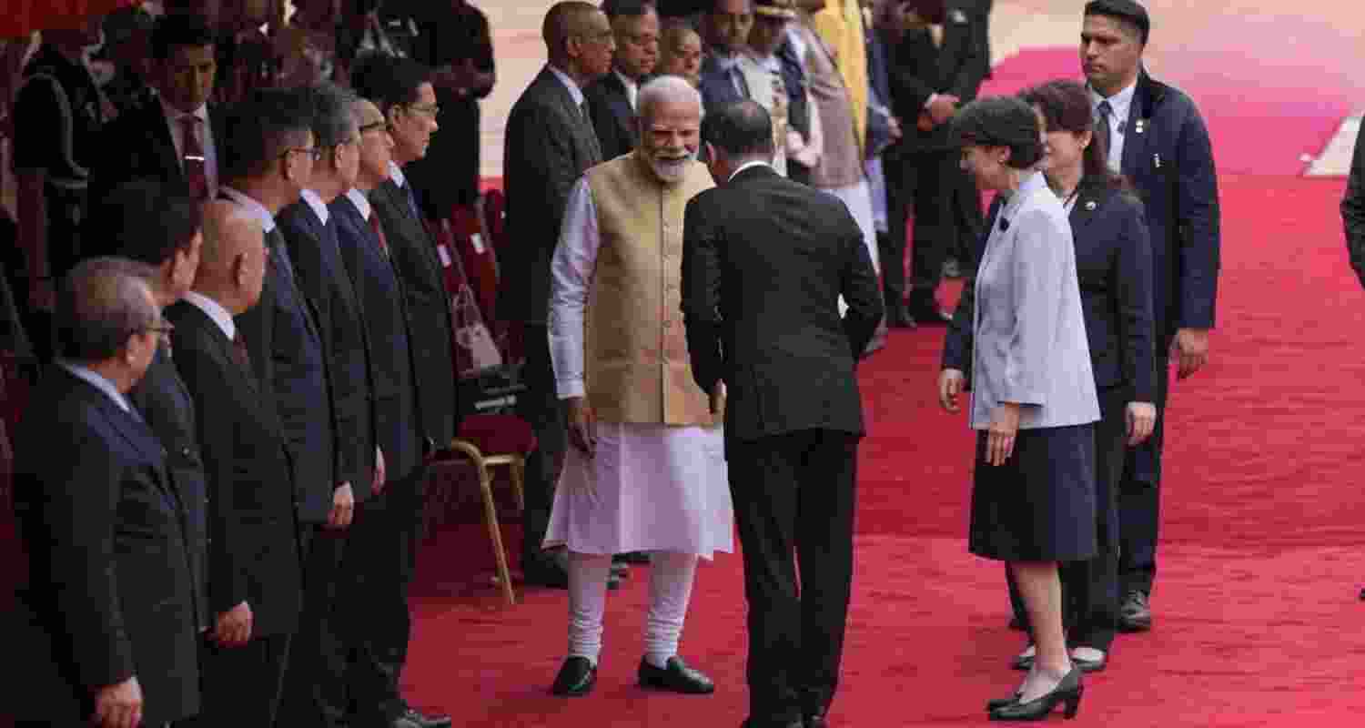 Japanese PM Sanae Takaichi began her three-day India visit with a ceremonial welcome as PM Modi hailed stronger India-Japan strategic ties. Japanese PM Sanae Takaichi began her three-day India visit with a ceremonial welcome as PM Modi hailed stronger India-Japan strategic ties.