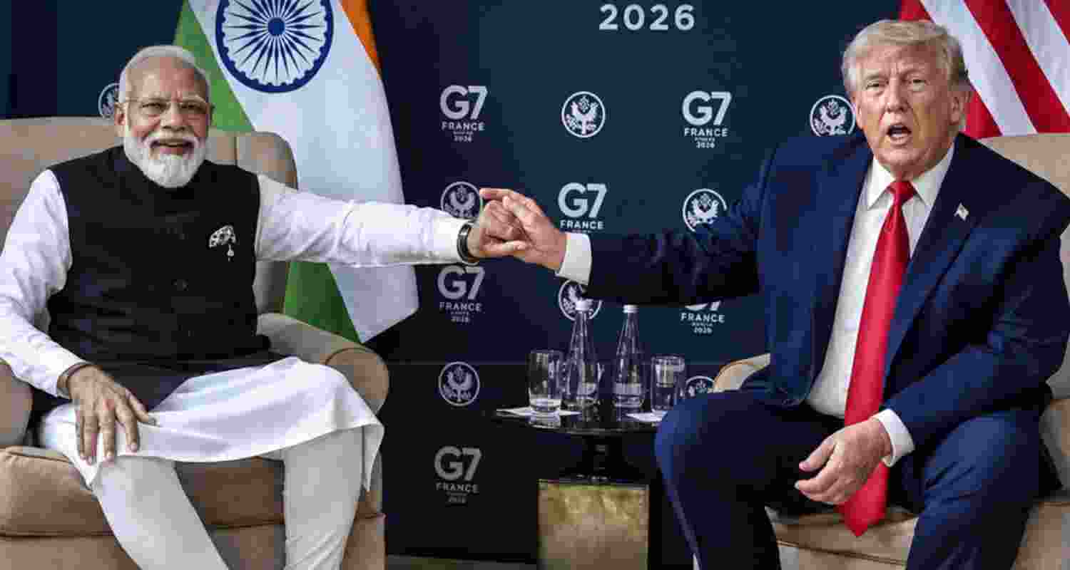 US President Donald Trump called PM Narendra Modi a 'great leader' and 'tough guy', praising his leadership, stability and ability to deliver. US President Donald Trump called PM Narendra Modi a 'great leader' and 'tough guy', praising his leadership, stability and ability to deliver.