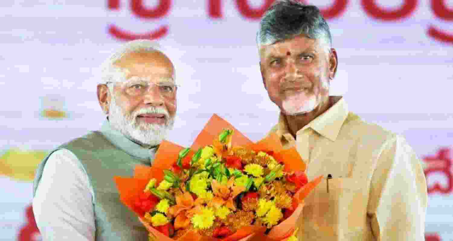 PM Modi is planning for 2029 polls, says CM Naidu
PM Modi is planning for 2029 polls, says CM Naidu