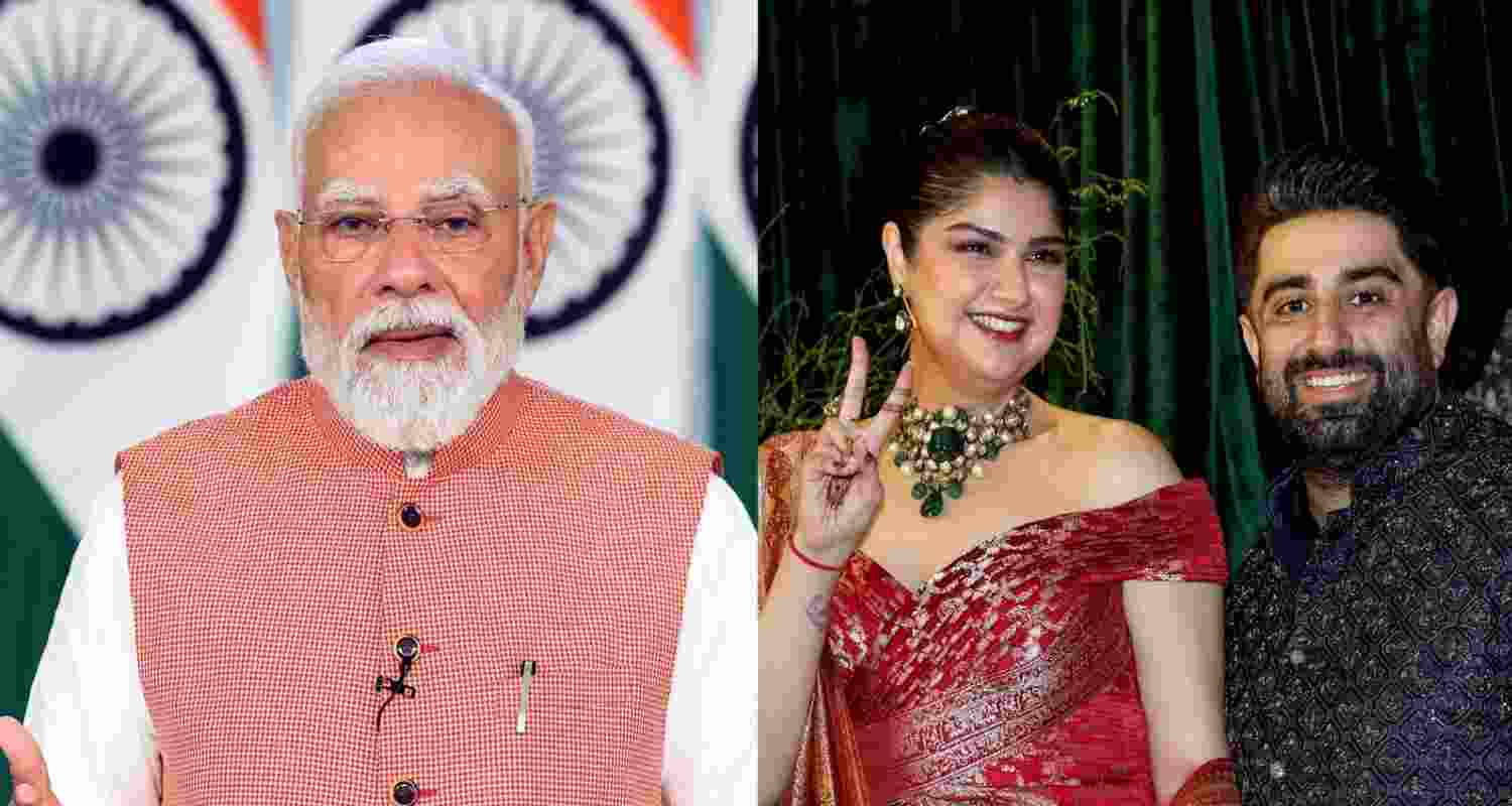 PM sends blessings to newlyweds Anshula Kapoor, Rohan Thakkar PM sends blessings to newlyweds Anshula Kapoor, Rohan Thakkar