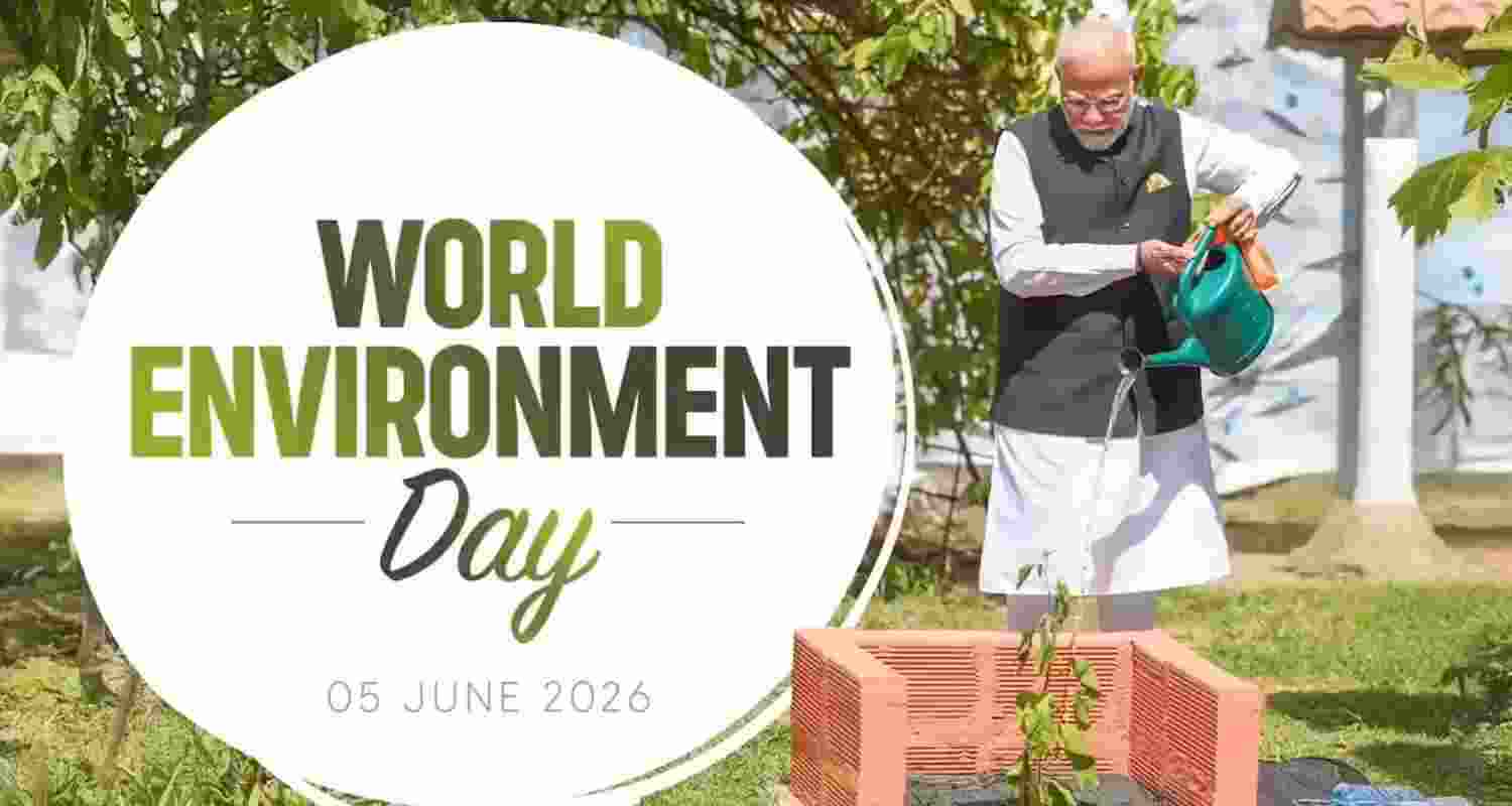 PM Modi marked World Environment Day by highlighting gains in green cover and wildlife conservation, while reaffirming India's sustainability goals. PM Modi marked World Environment Day by highlighting gains in green cover and wildlife conservation, while reaffirming India's sustainability goals.