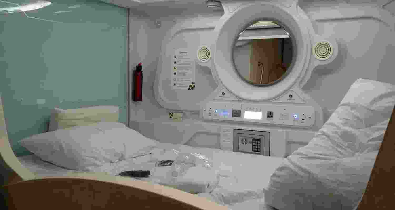 MP's first pod retiring room opens at Bhopal station MP's first pod retiring room opens at Bhopal station