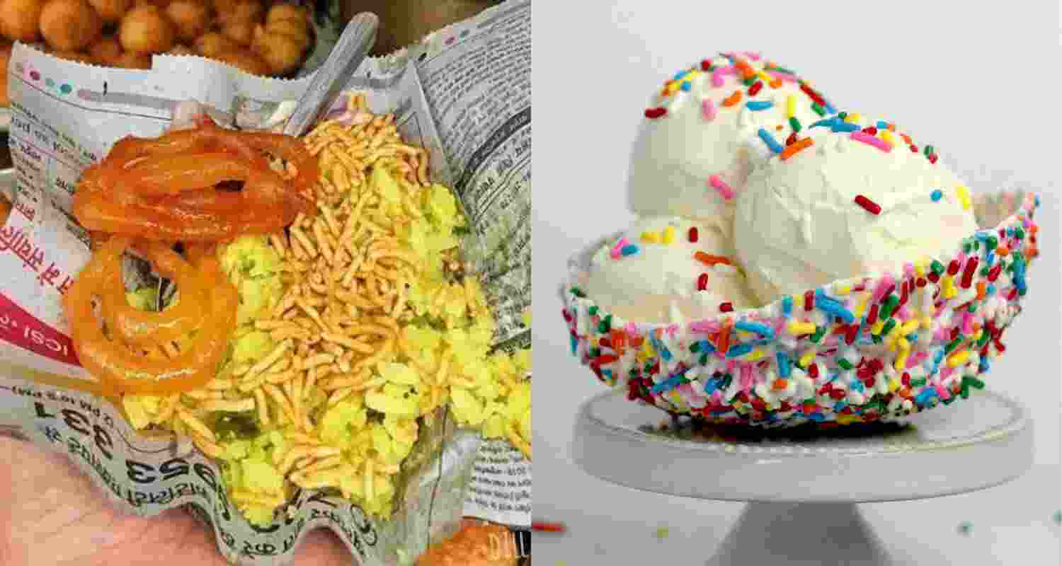 Poha, jalebi & ice-cream for breakfast on polling day Poha, jalebi & ice-cream for breakfast on polling day
