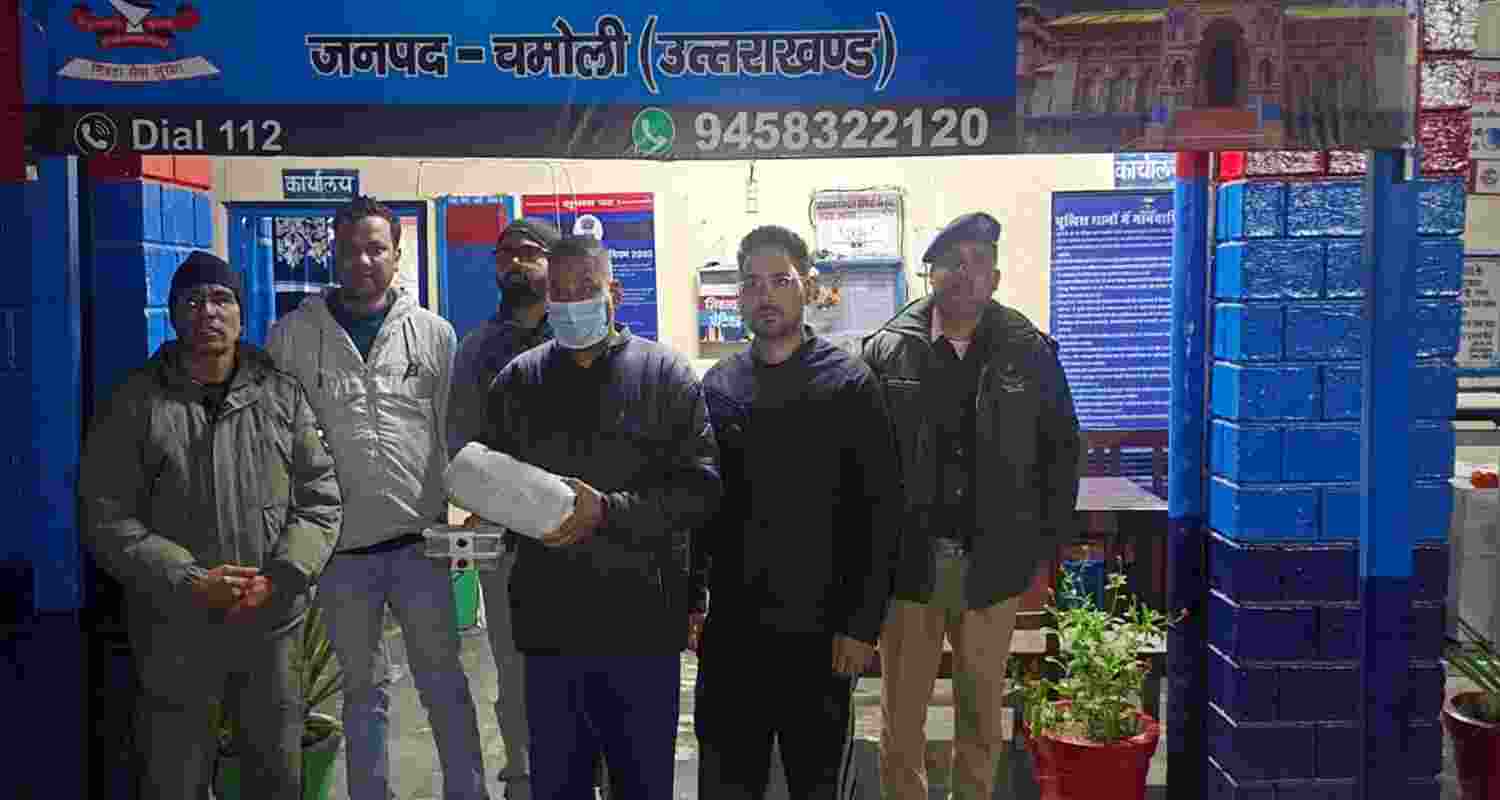 Police arrest accused at Shri Badrinath Temple Police arrest accused at Shri Badrinath Temple