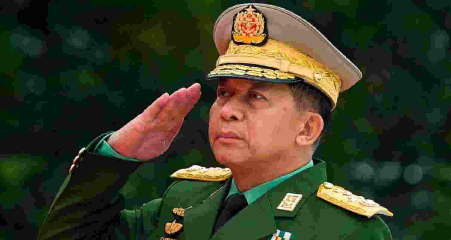 Senior Gen Min Aung Hlaing. Senior Gen Min Aung Hlaing.