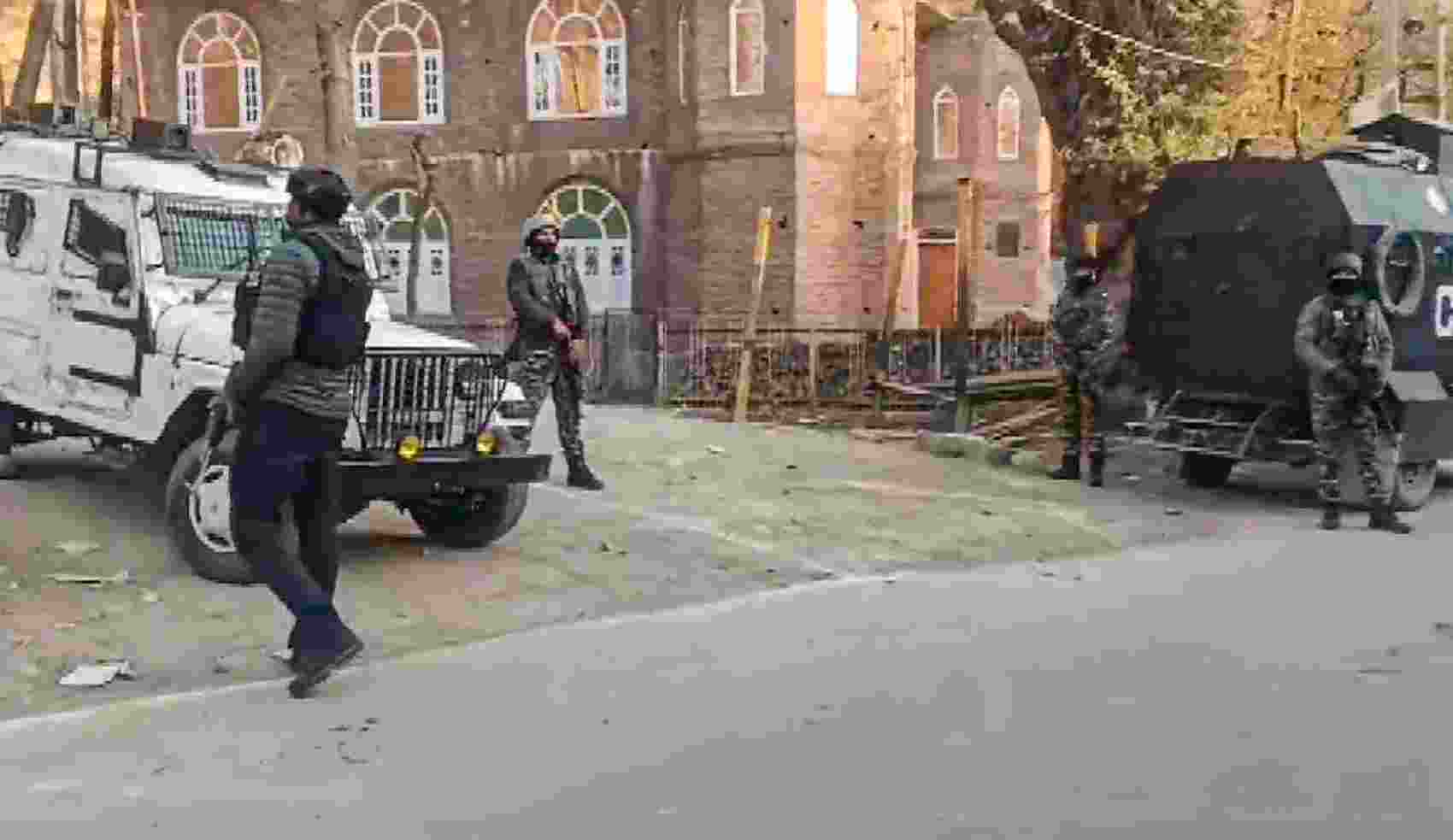 The gunbattle ensued during cordon and search operations in the Arshipora region of Pulwama district after security forces were tipped off about the presence of militants in the area. The gunbattle ensued during cordon and search operations in the Arshipora region of Pulwama district after security forces were tipped off about the presence of militants in the area.