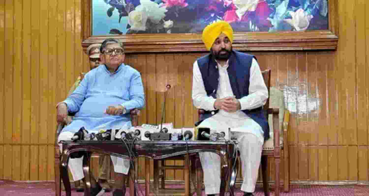 Punjab Governor Gulab Chand Kataria and Chief Minister Bhagwant Mann Punjab Governor Gulab Chand Kataria and Chief Minister Bhagwant Mann