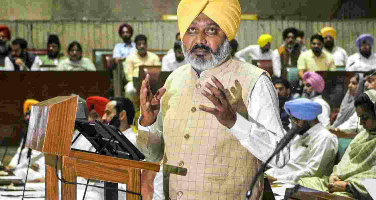 Punjab's Finance Minister Harpal Singh Cheema. Punjab's Finance Minister Harpal Singh Cheema.