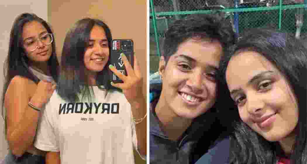 Screengrabs from a video posted by Radhika on her social media profile. Screengrabs from a video posted by Radhika on her social media profile.