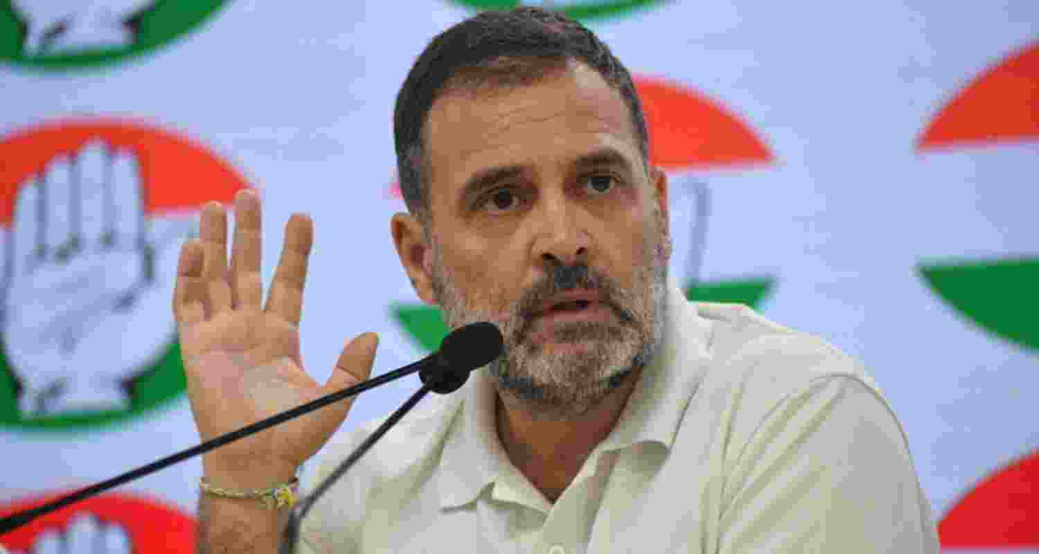 Leader of Opposition in the Lok Sabha Rahul Gandhi - file image. Leader of Opposition in the Lok Sabha Rahul Gandhi - file image.