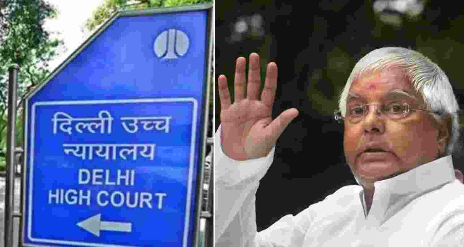Lalu moves Delhi HC against framing of charges in IRCTC scam case Lalu moves Delhi HC against framing of charges in IRCTC scam case