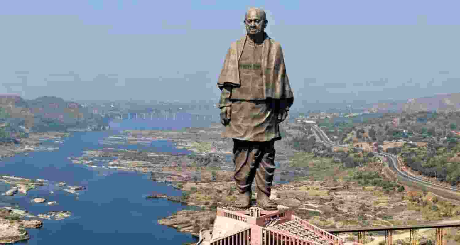 Statue of Unity replica to feature at Jammu's upcoming park Statue of Unity replica to feature at Jammu's upcoming park