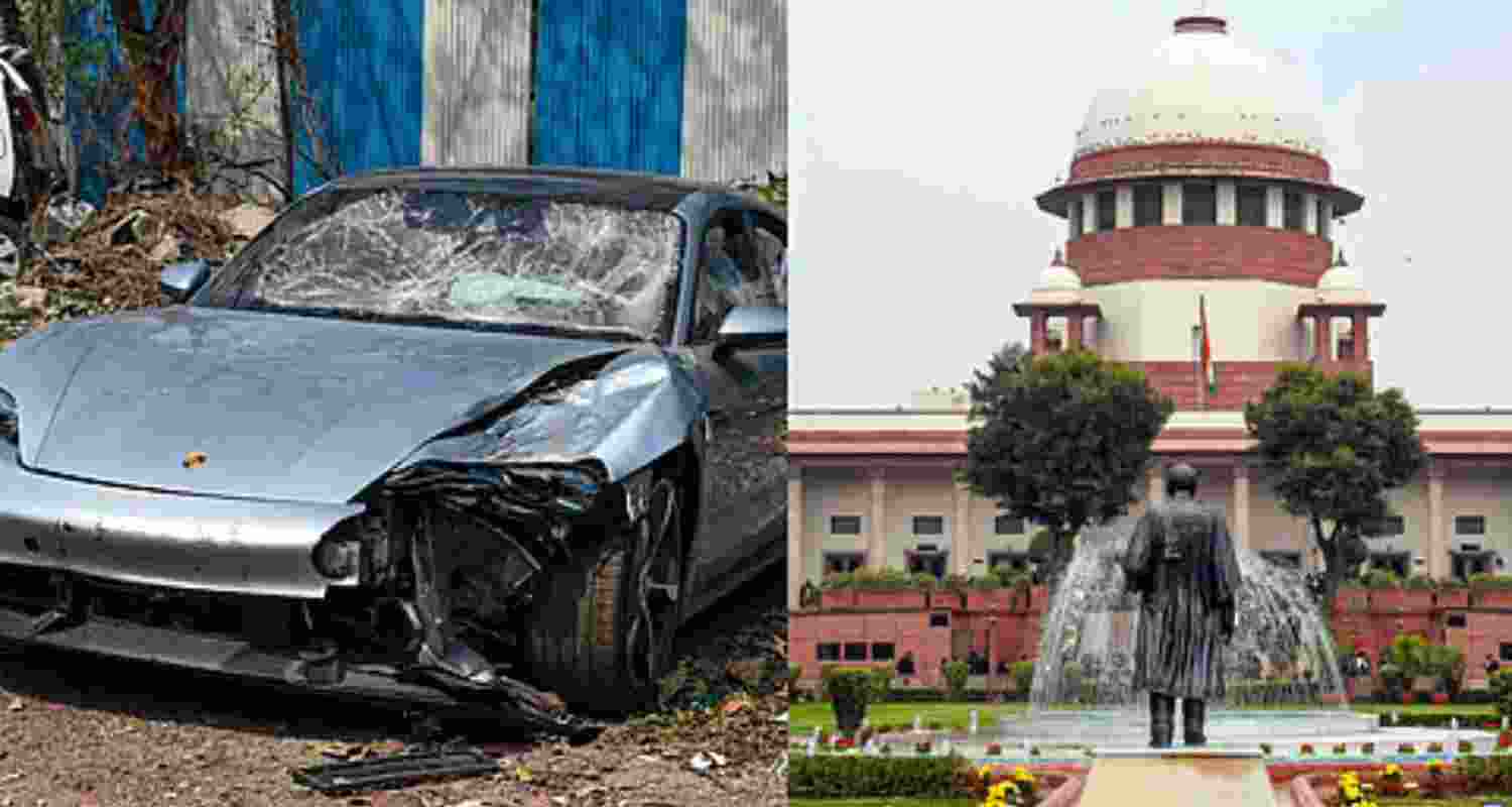 Pune Porsche crash: SC grants bail to father of minor accused Pune Porsche crash: SC grants bail to father of minor accused