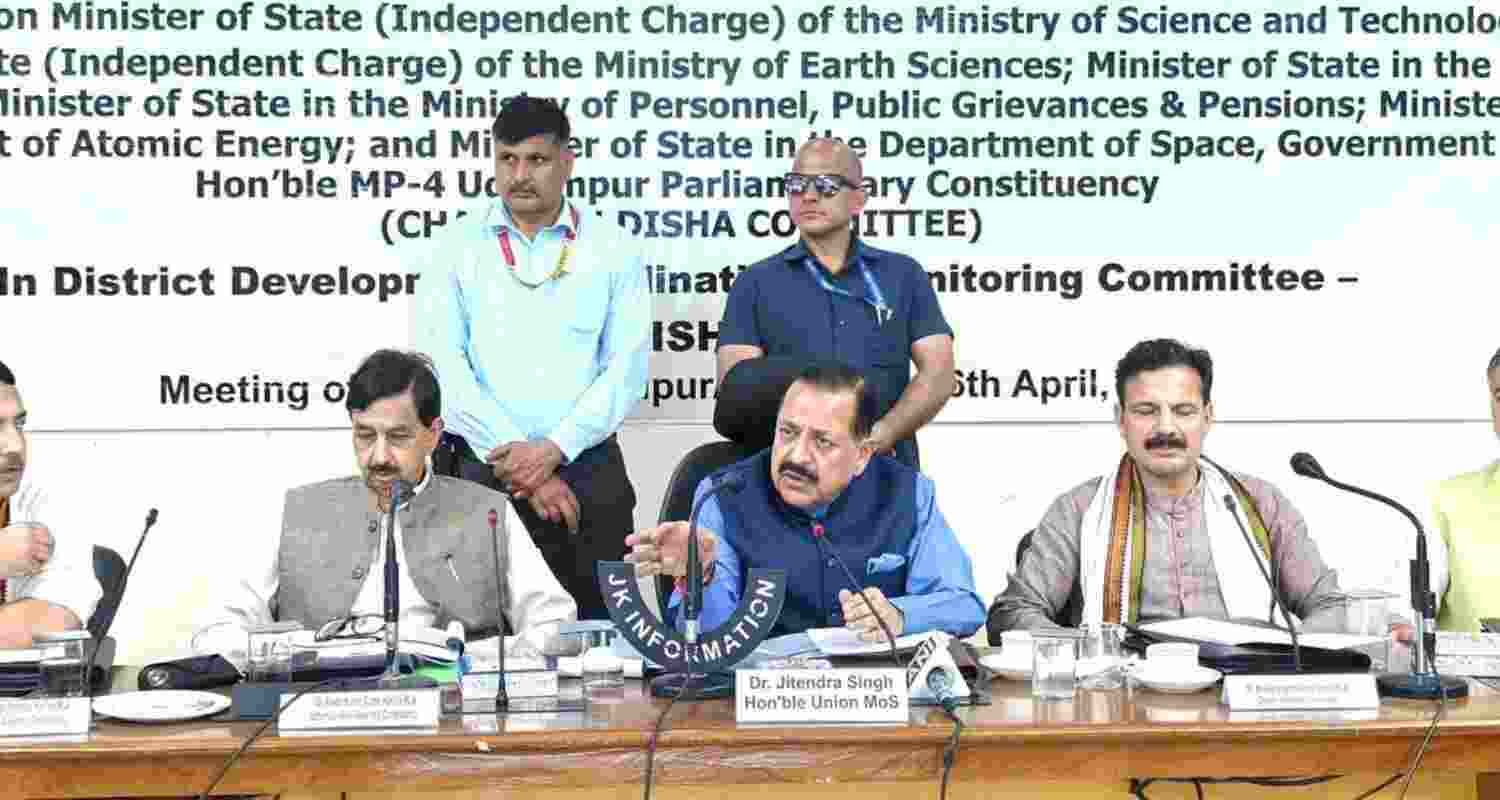 ATR flights from Udhampur airport to begin soon:Dr Jitendra Singh ATR flights from Udhampur airport to begin soon:Dr Jitendra Singh
