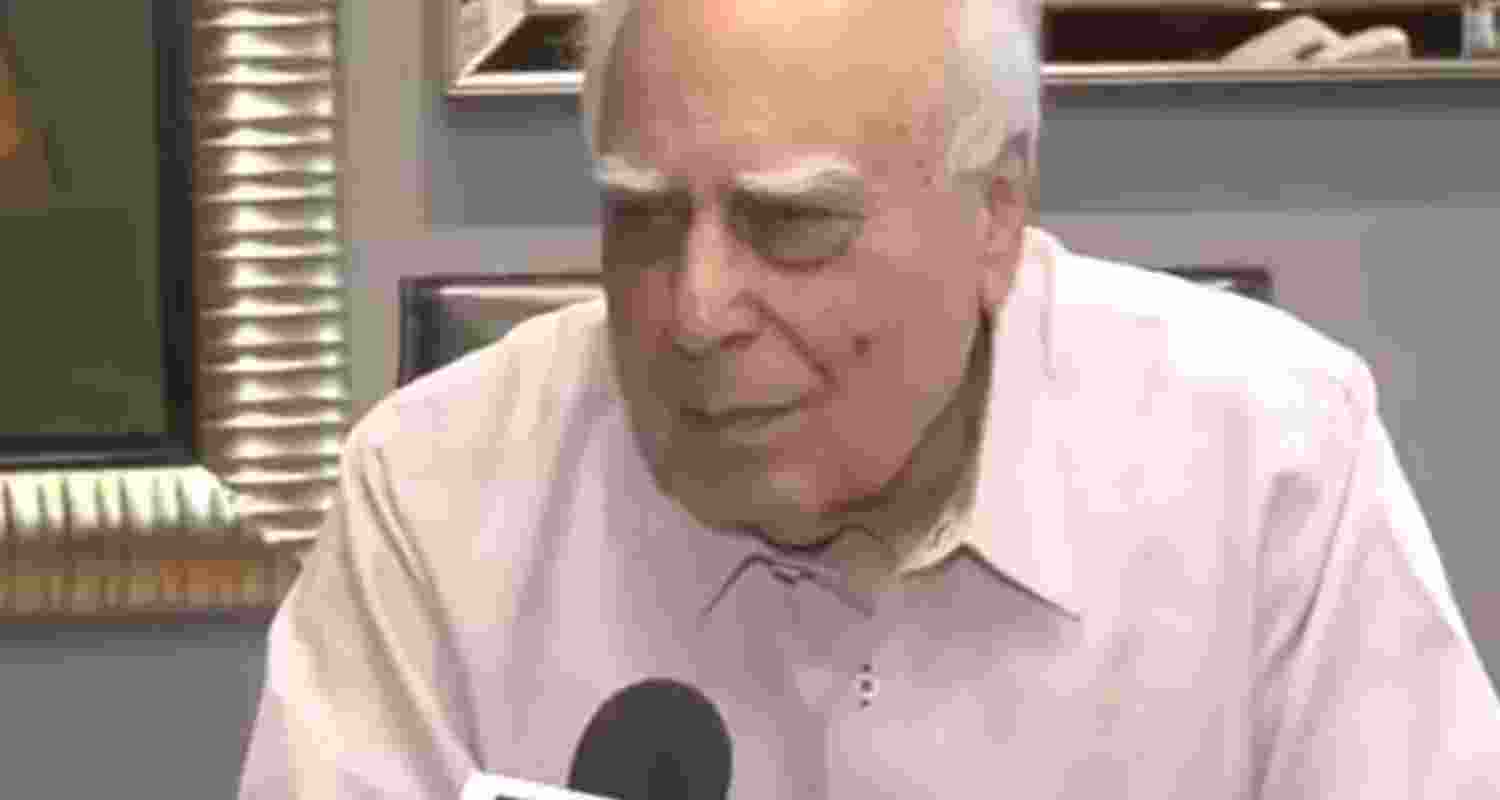 Kapil Sibal slams rejection of notices for removal of CEC Kapil Sibal slams rejection of notices for removal of CEC
