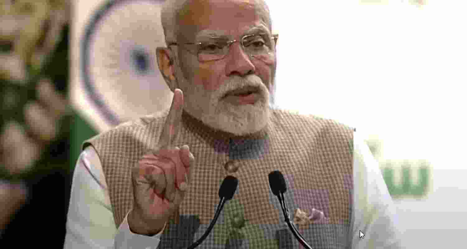 PM Modi urges TN, WB voters to turn out in record numbers PM Modi urges TN, WB voters to turn out in record numbers