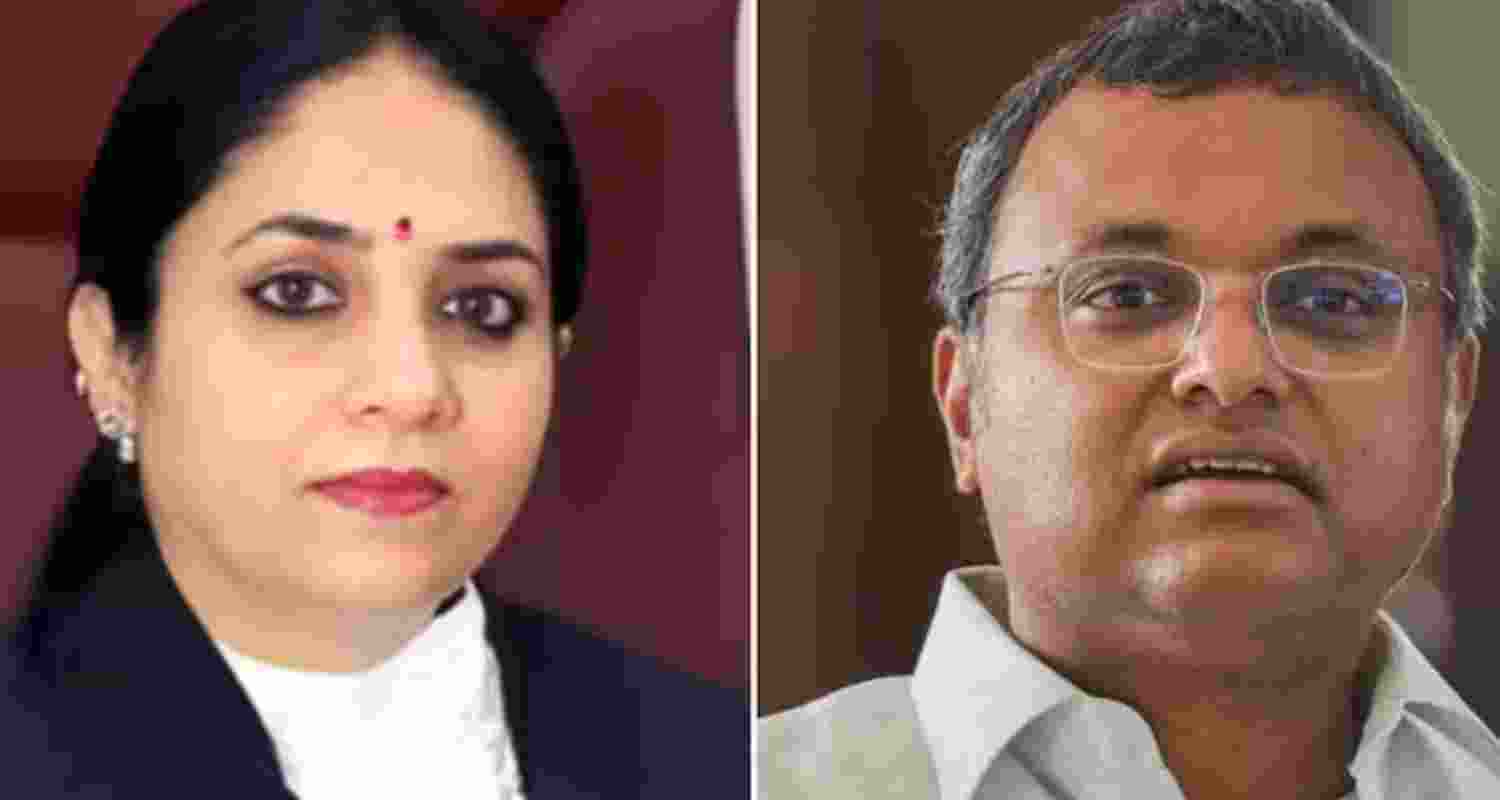 Justice Swarna Kanta recuses from Karti Chidambaram's 'case' Justice Swarna Kanta recuses from Karti Chidambaram's 'case'
